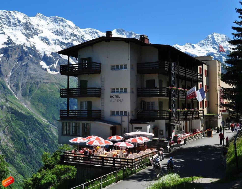 Hotel Alpina Mürren Exterior foto